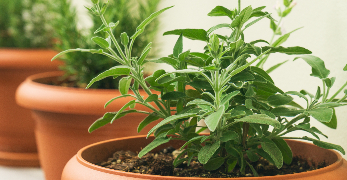 potted herbs (featured image)