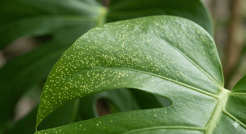 The Pale Speckling Is Feeding Damage The Pale Speckling Is Feeding Damage