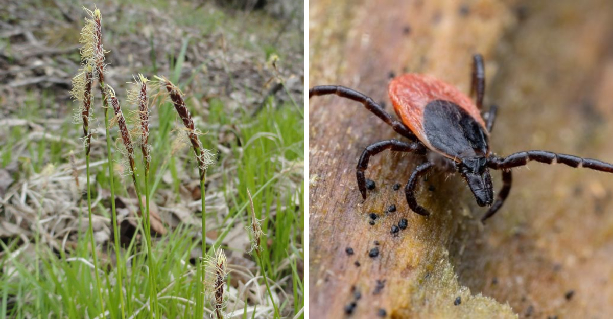 pennsylvania sedge and tick