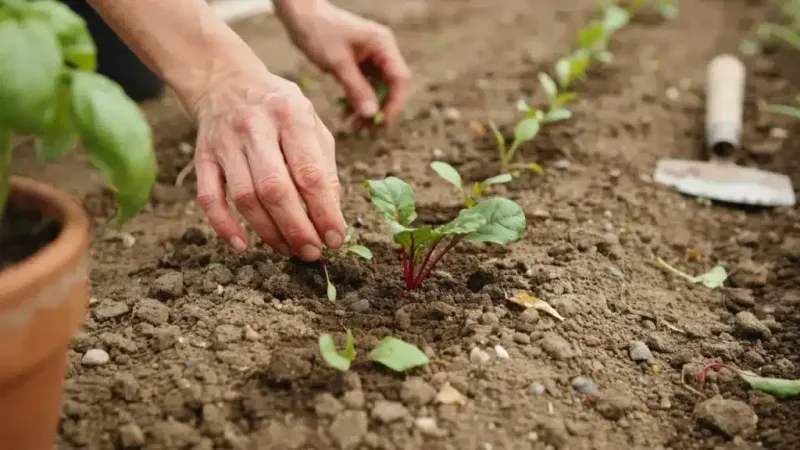 Thinning Helps Roots Develop Thinning Helps Roots Develop