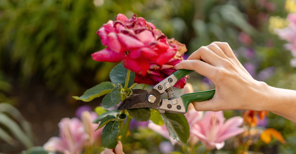 pruning rose plant (featured image)