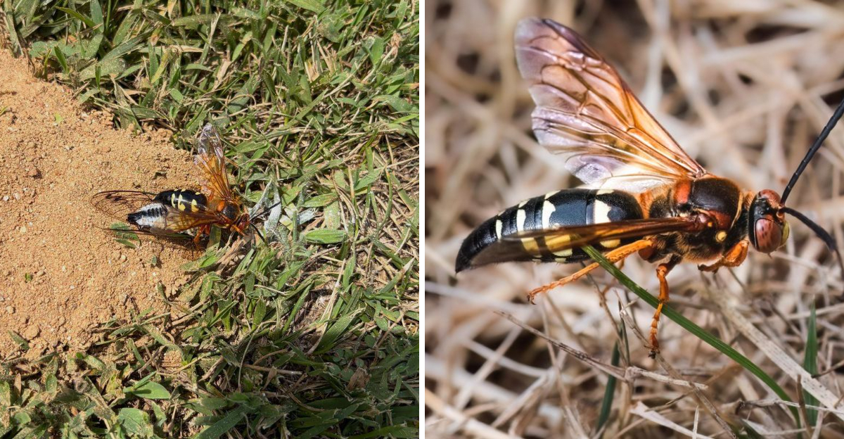 cicada wasp
