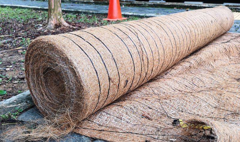 Use Erosion Control Blankets On Bare Slopes