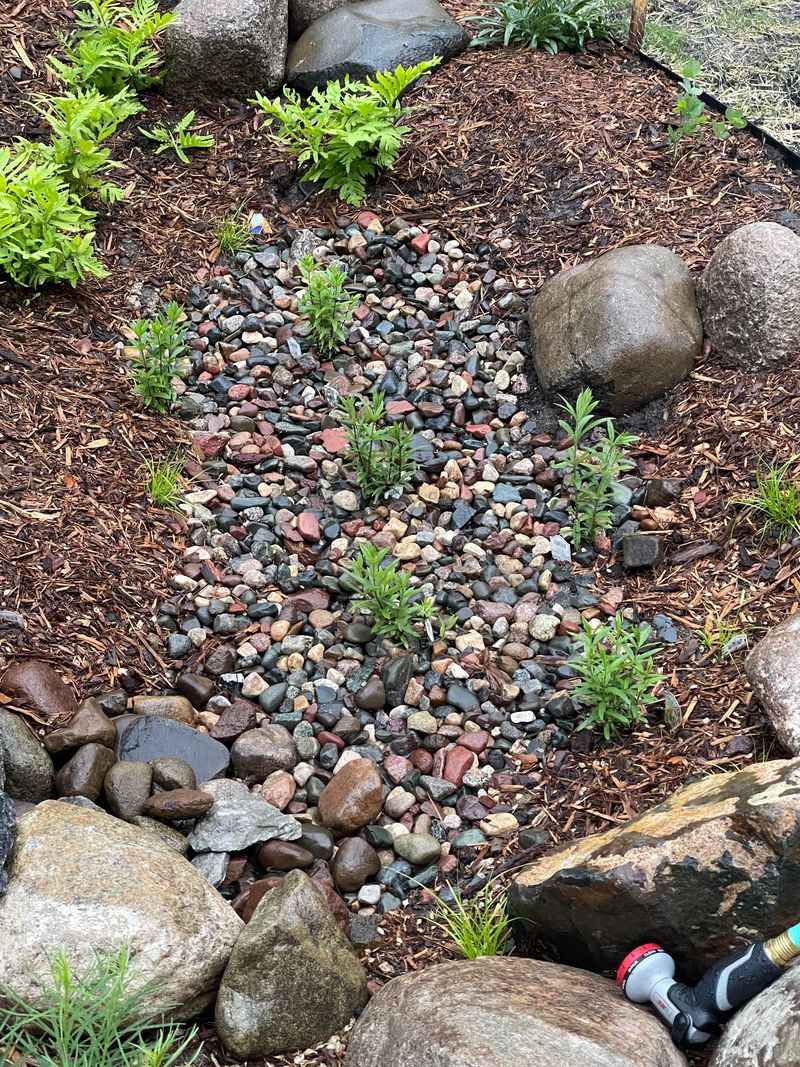 Use Gravel Where Water Collects On Walkways Use Gravel Where Water Collects On Walkways