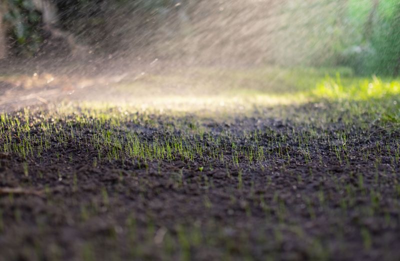 Water New Seed Lightly Until Roots Take Hold Water New Seed Lightly Until Roots Take Hold