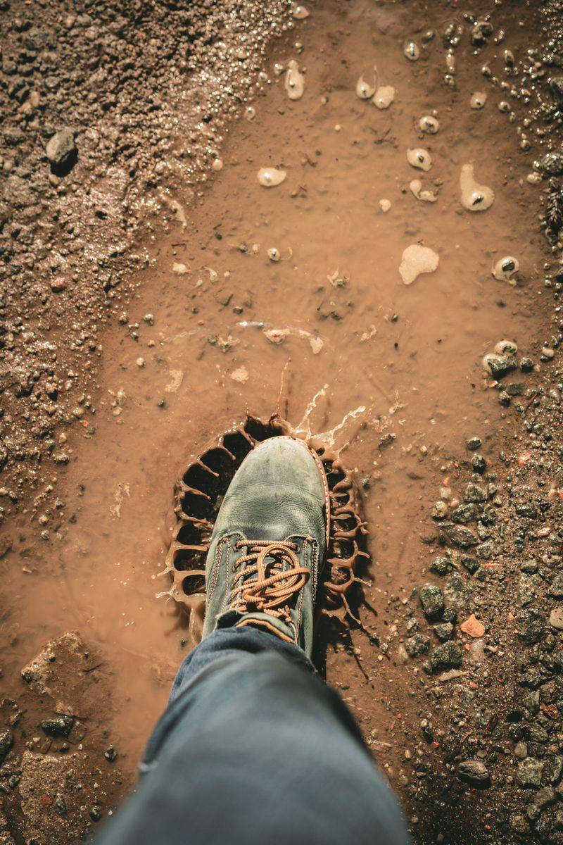 Wet Clay Soil Compacts Easily Under Foot Traffic Wet Clay Soil Compacts Easily Under Foot Traffic