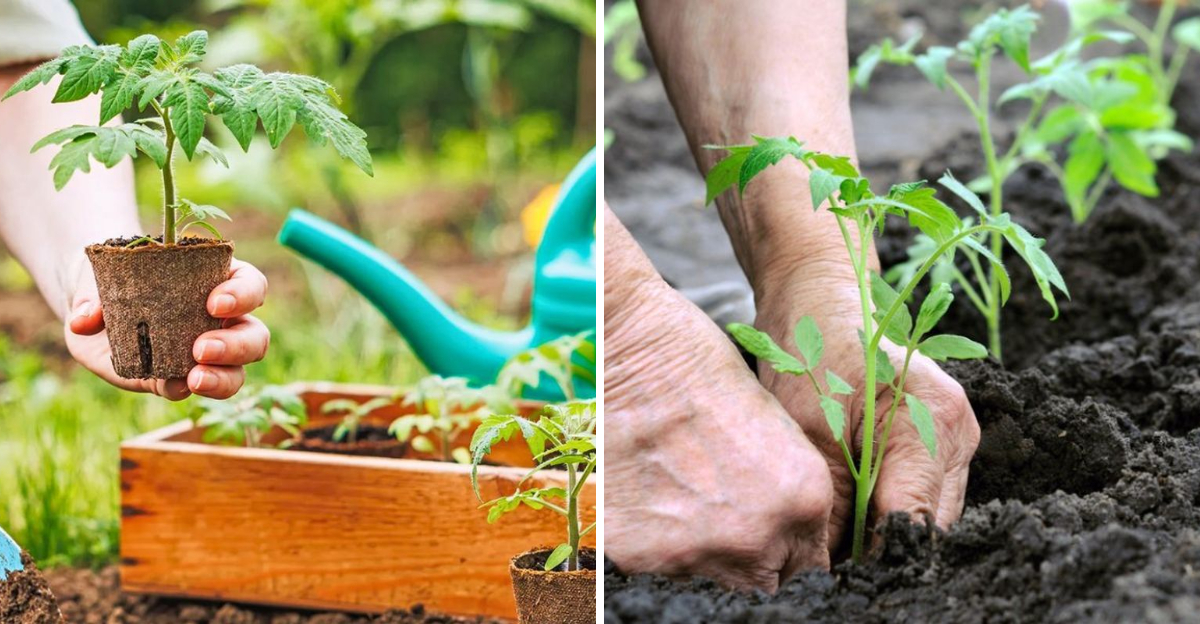 tomato transplants