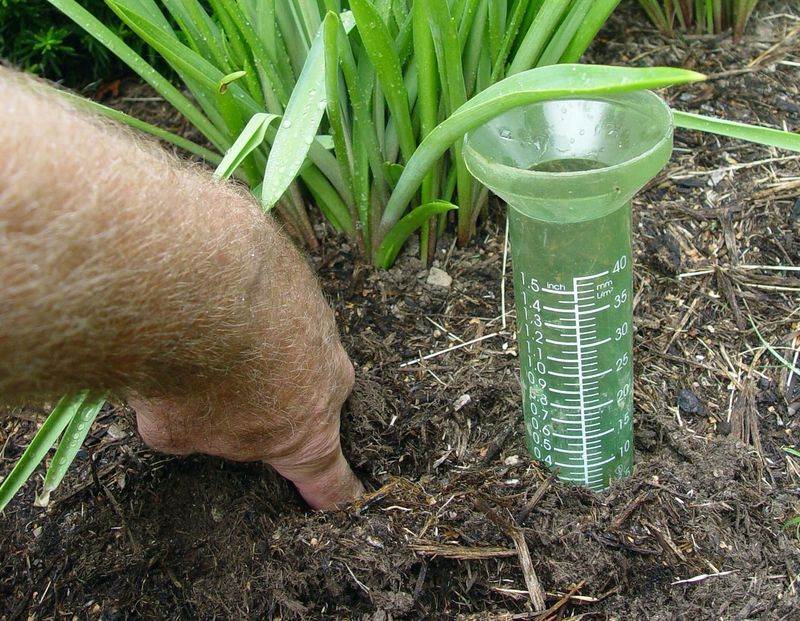 Your Garden Will Need Closer Moisture Checks - Not Constant Sprinkling Your Garden Will Need Closer Moisture Checks - Not Constant Sprinkling