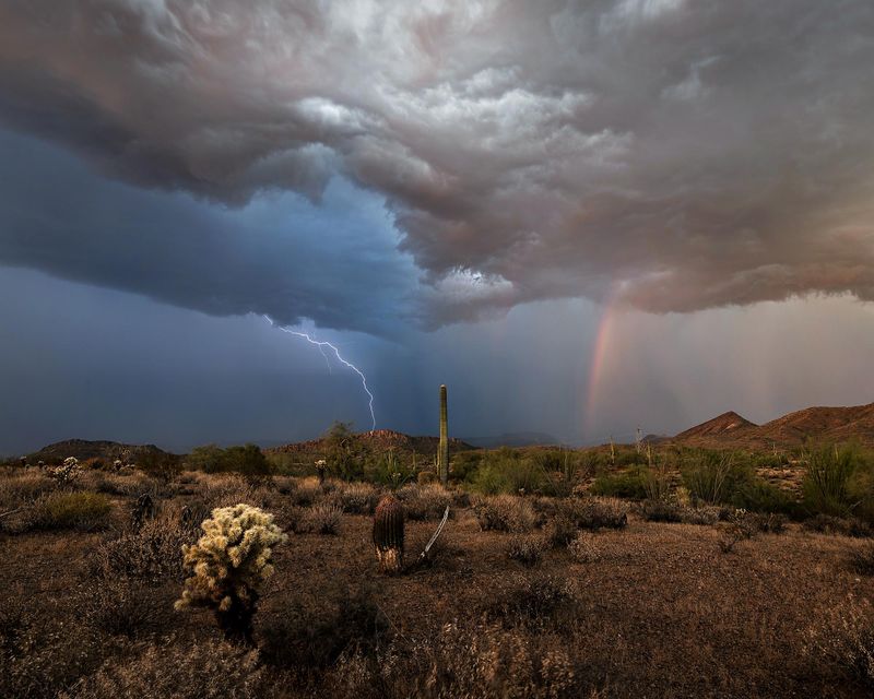 Arizona Monsoons Set The Stage For This Show