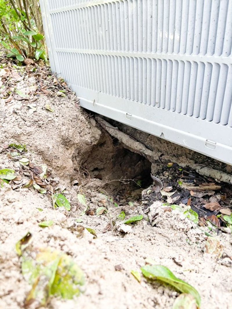 Armadillos Leave Shallow Cone-Shaped Holes Armadillos Leave Shallow Cone-Shaped Holes