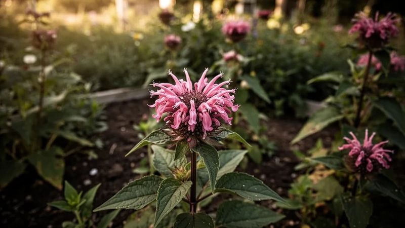 Bee Balm Can Be Thinned Before An Older Patch Spreads Too Far