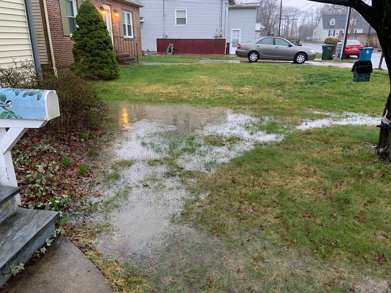 Check Drainage Before Walking Back In