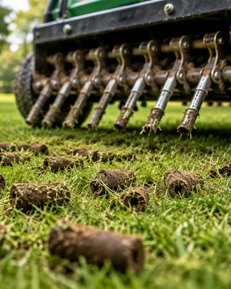 Core Aeration Works Best While Soil Is Still Warm And Actively Growing