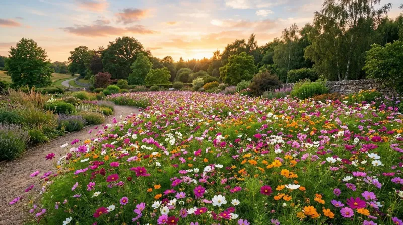 Cosmos Scatter Seeds Before Summer Finally Fades