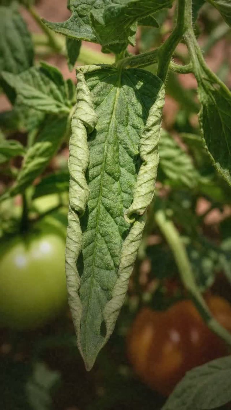 Curled Or Yellowing Leaves Reveal Hidden Aphid Damage