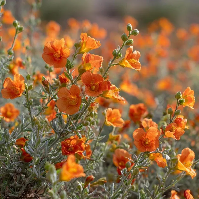 Desert Globemallow Stands Up Well To Heat And Strong Sun Desert Globemallow Stands Up Well To Heat And Strong Sun