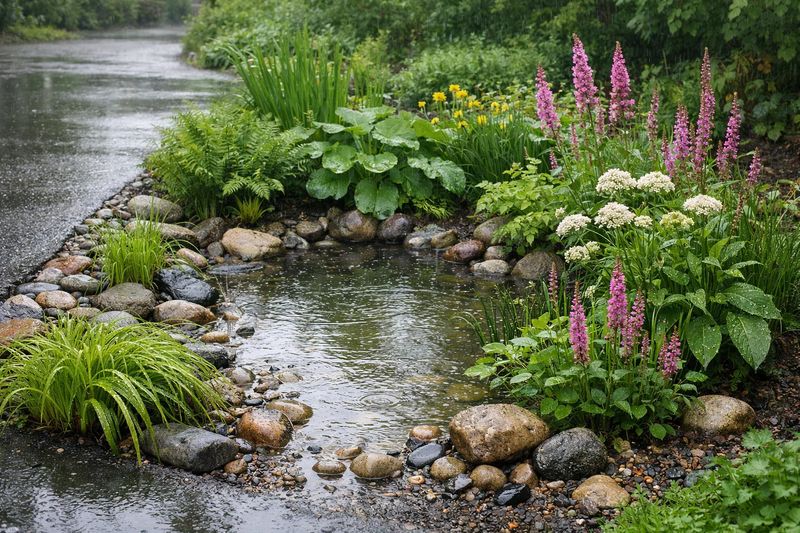 Driveway Runoff Creates A Different Planting Zone