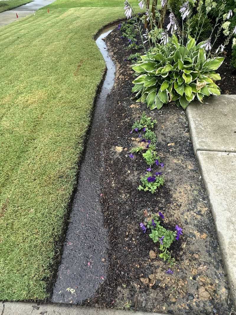 Flood-Prone Mulch Washes Away And Clogs Drains