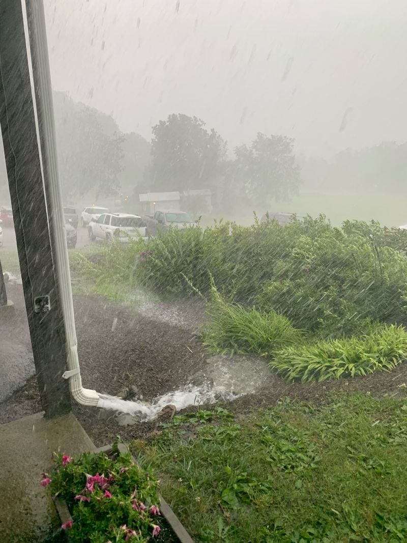Heavy Rain Can Wash Away Dry Topsoil