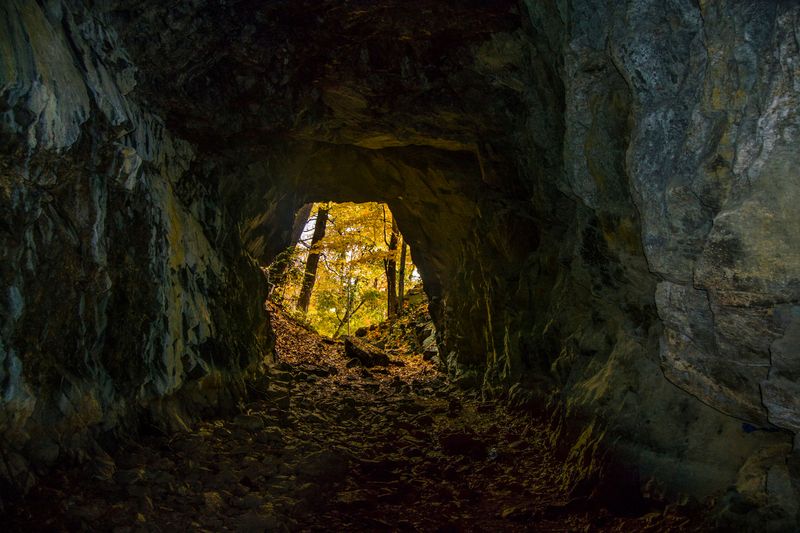 Inside Active Tunnel Entrances Directly