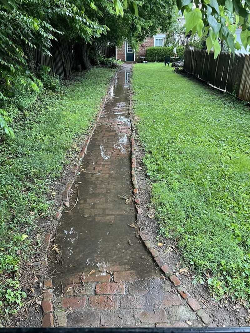 Keeping The Path Slightly Higher Than The Garden Beds