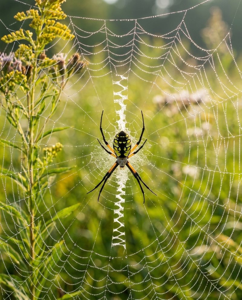 Late-Summer Insects Are Feeding The Webs Late-Summer Insects Are Feeding The Webs