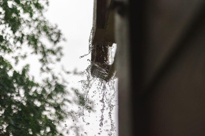 Locations Under Dripping Gutters Or Sprinklers