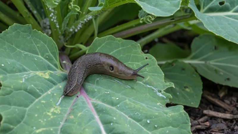 Make Nighttime Moisture Less Inviting To Slugs Make Nighttime Moisture Less Inviting To Slugs