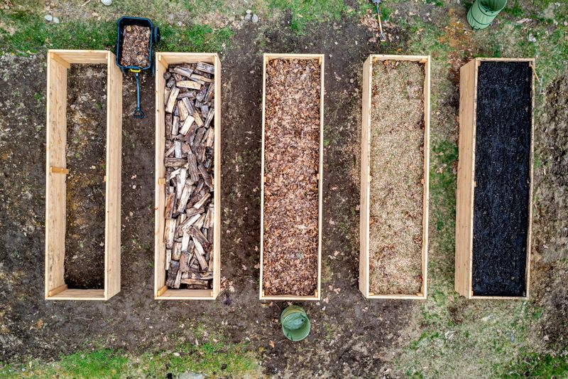 Mulch Piles And Garden Beds Make Perfect Shelter
