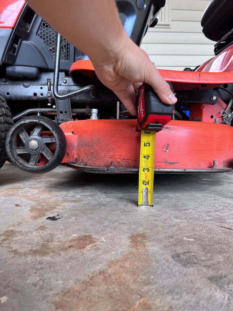 Neglecting To Adjust Blade Height Weekly