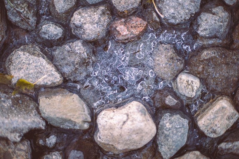 Rain Tends To Splash And Erode Soil Beneath Pebbles Rain Tends To Splash And Erode Soil Beneath Pebbles