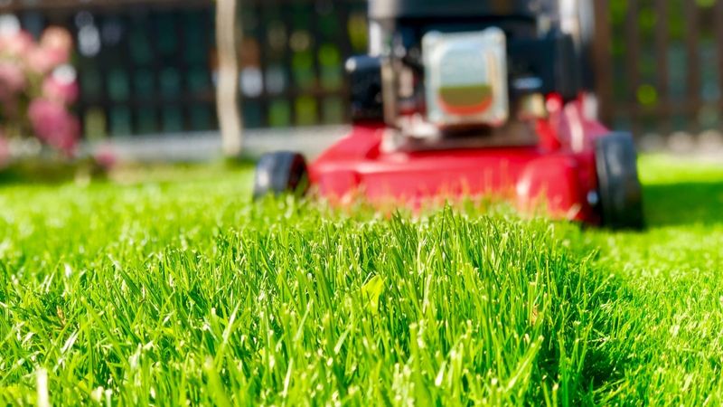 Raise The Mower If Summer Left Grass Stressed
