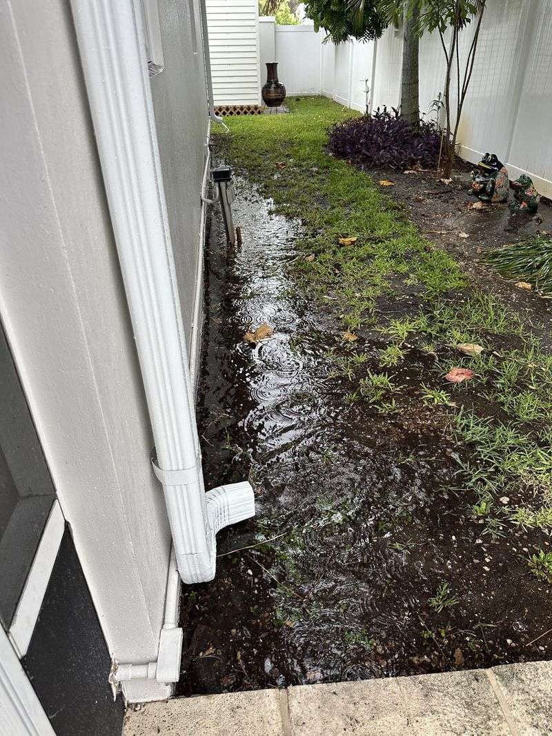 Runoff Redirects Toward Foundations Instead Of Soaking In