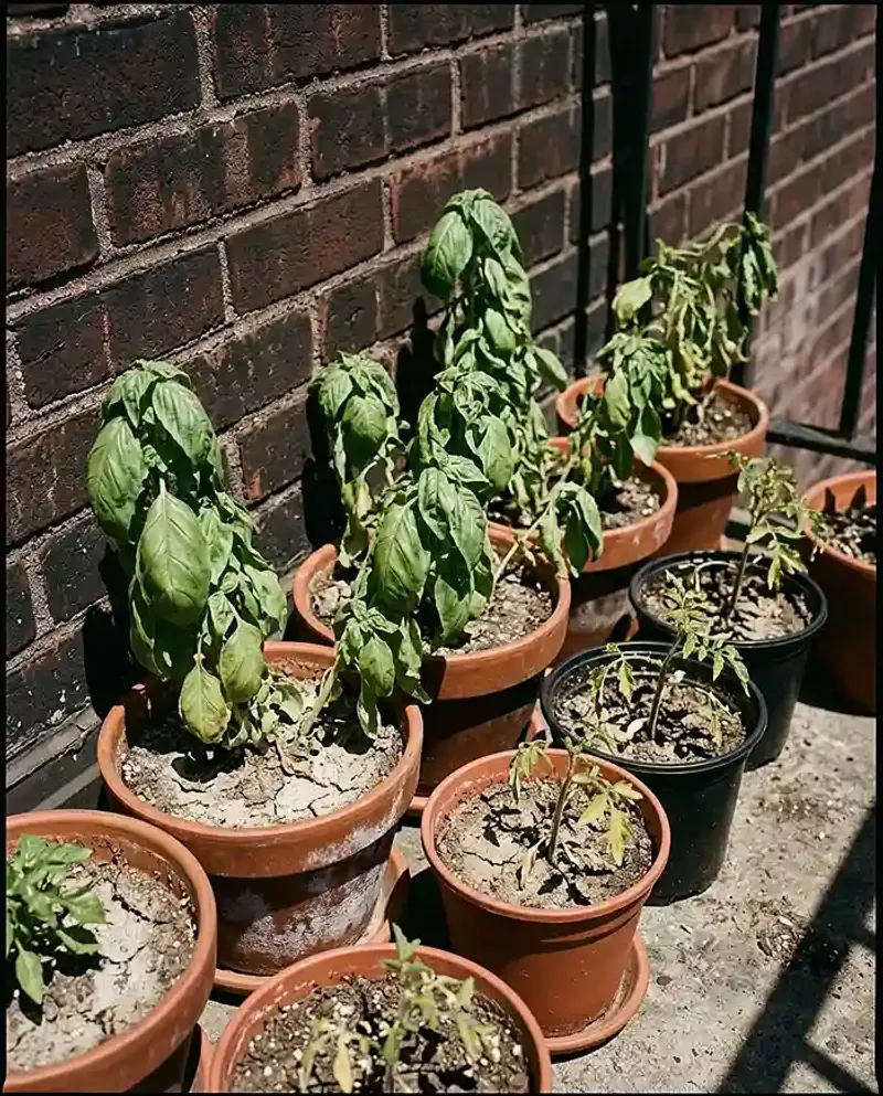 Small Pots Hold Less Water For Hot August Days Small Pots Hold Less Water For Hot August Days