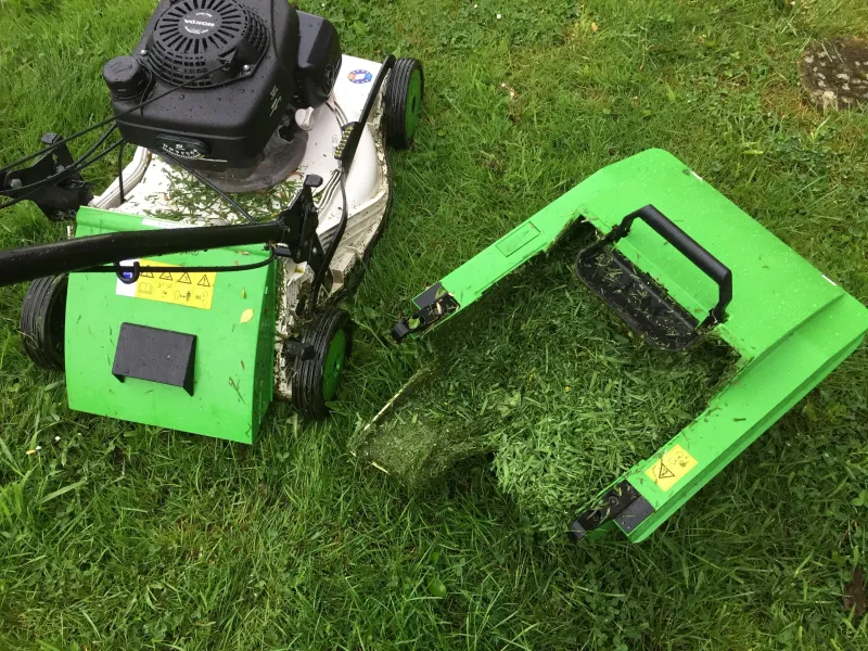 Soft Ground Is Easier To Rut With Mower Wheels