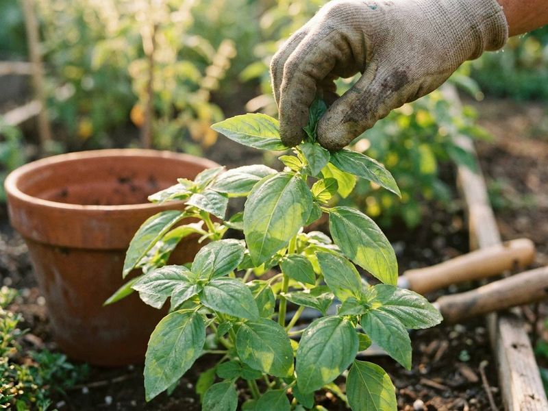 Summer Heat Is Not The Problem That Usually Takes Basil Down