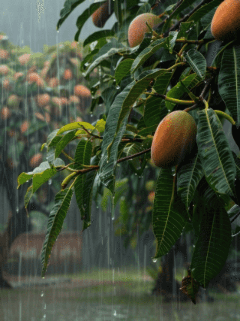 Summer Rain May Already Be Giving Your Mango Enough Summer Rain May Already Be Giving Your Mango Enough
