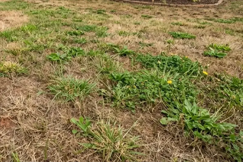 Summer Stress Often Leaves Fescue Thin And Tired