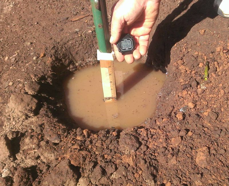 Test Infiltration Before Planting Again