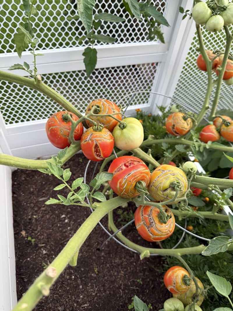 Uneven Watering Sets Up The Perfect Split