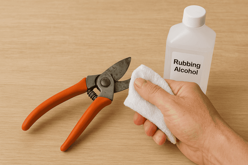 Use Clean Tools To Prevent Disease Spread