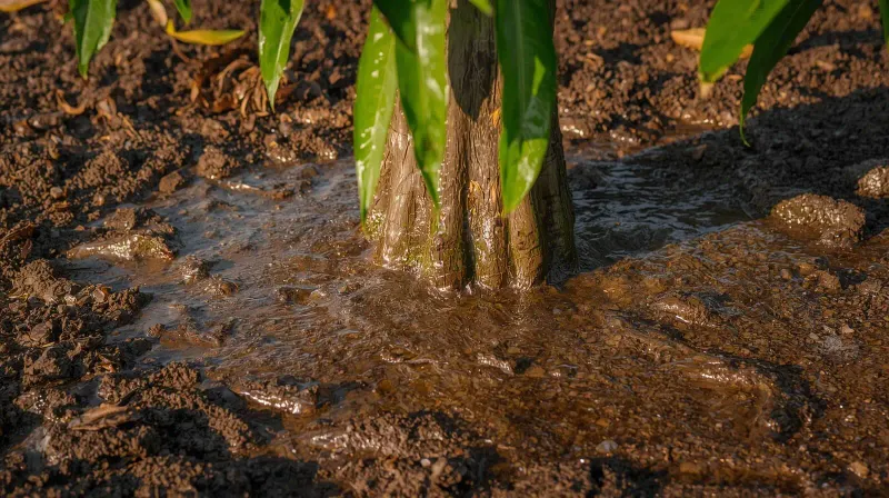 Watering Must Support Roots Not Push Stress