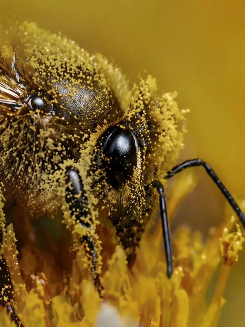 Why Goldenrod's Pollen Rarely Travels By Air