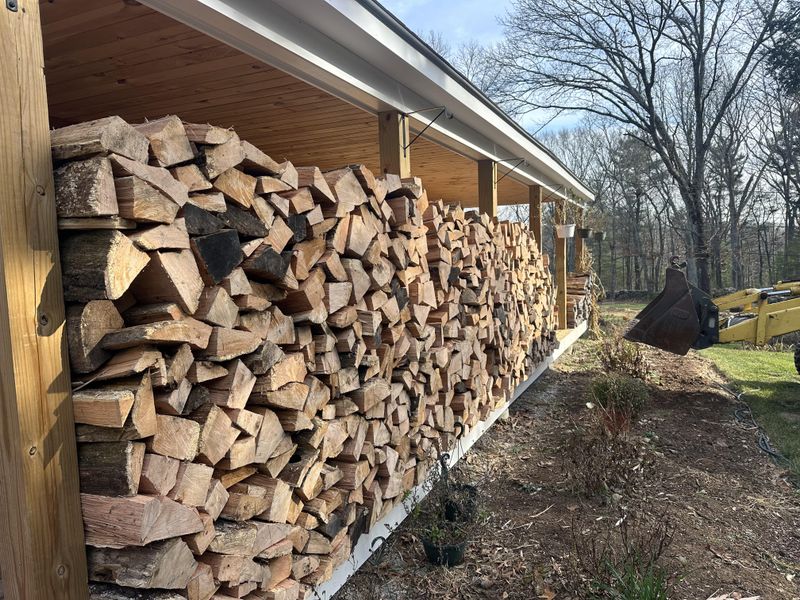 Wood Piles Too Close To Homes Raise Risk