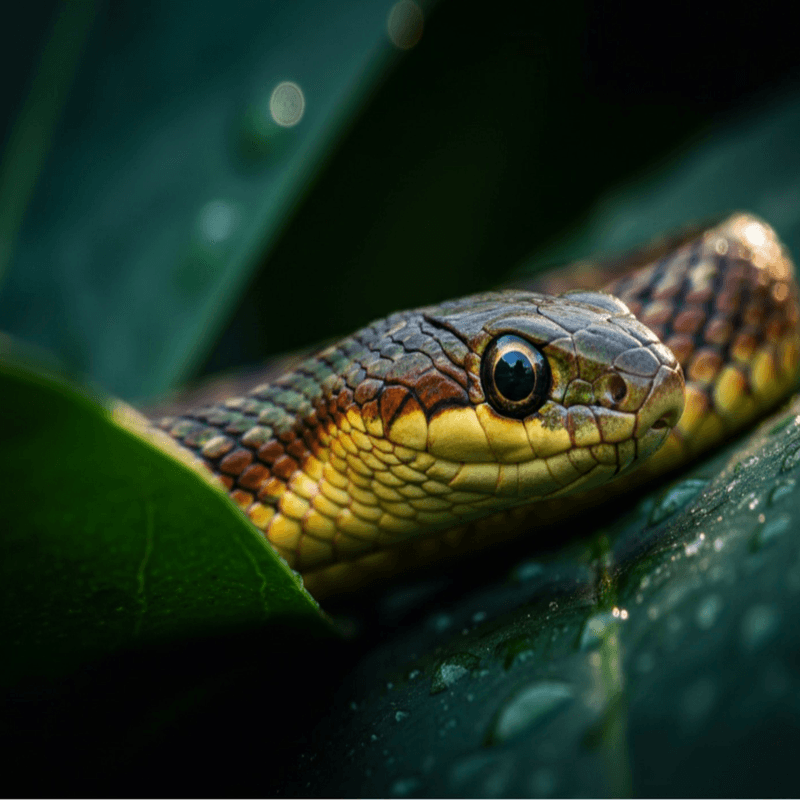 Young Snakes May Become More Noticeable