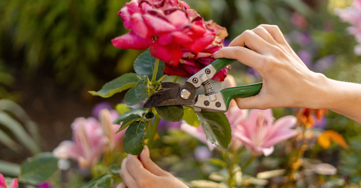 rose trimming
