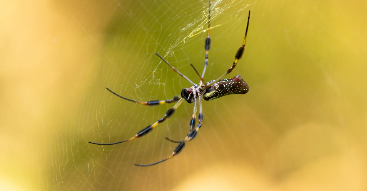 Golden Silk Orb Weaver Spider (Trichonephila clavipes)