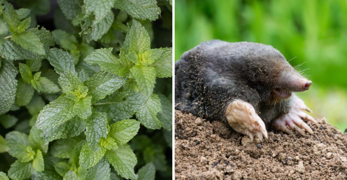 peppermint and mole