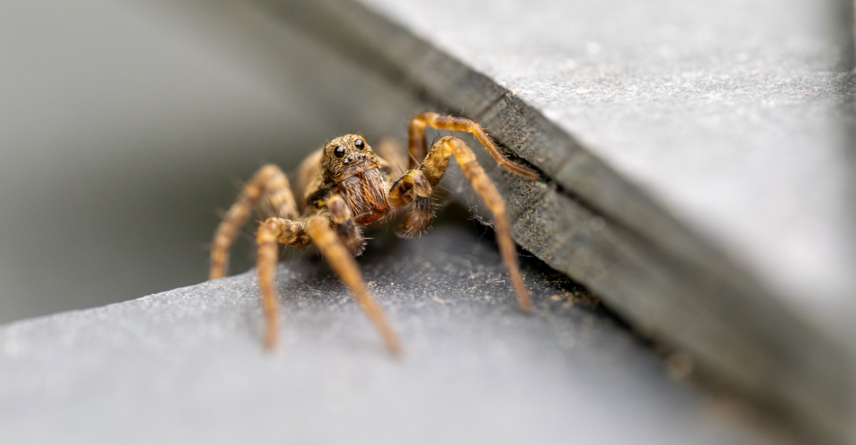 wolf spider (featured image)