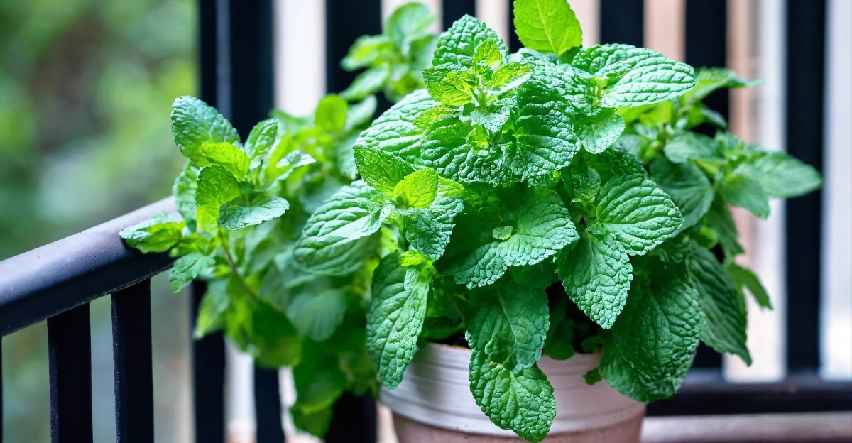 A Pot Of Mint